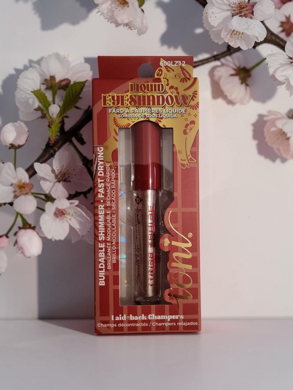 Iconic Liquid Eyeshadow – Laid-back Champers (Shimmer Pink-Bronze)
